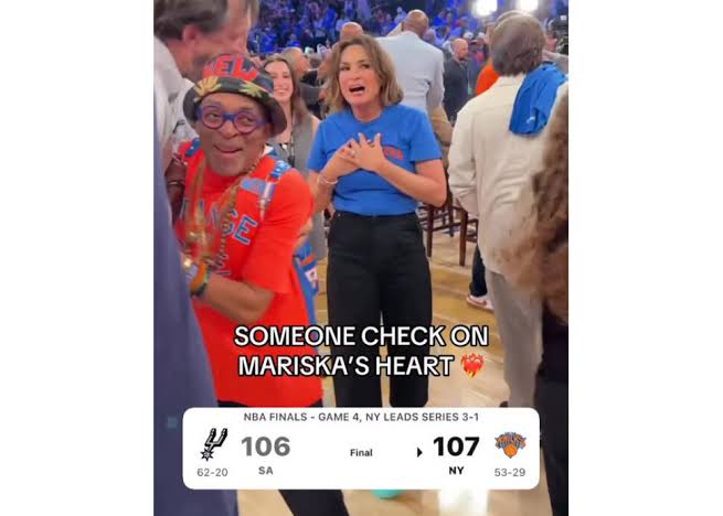 From Mariska Hargitay to Taraji P. Henson; Broadway's Going Gaga Over Basketball As The Knicks Win 3rd Finals Game