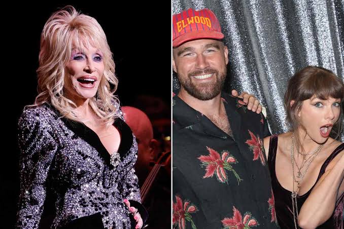Dolly Parton asks Taylor Swift and Travis Kelce for their firstborn child in thank-you video: 'One special baby'