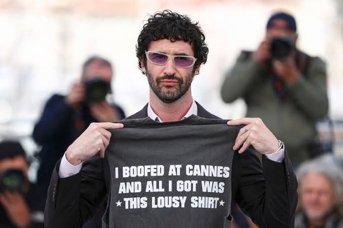 Feathers, slogan t-shirts and a baby blue baby bump: Must-see looks from the Cannes Film Festival so far