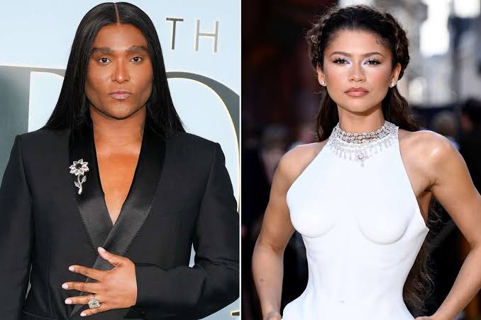 Zendaya’s ‘Odyssey’ Red Carpet Gown Traveled from Paris to London on Private Jet, Law Roach Says