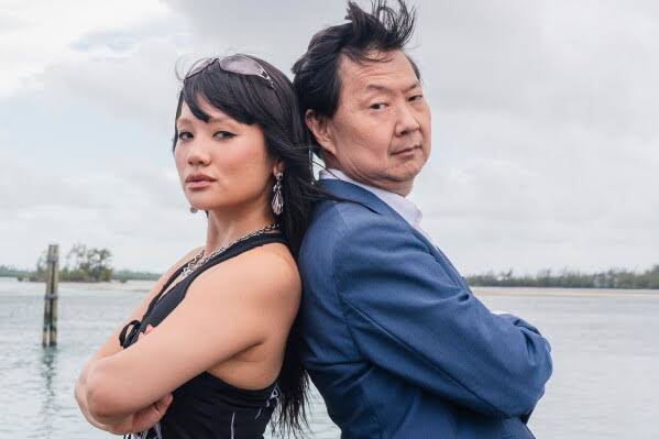 Rei Ami from 'KPop Demon Hunters' and comedian Ken Jeong take a bite out of 'Shark Week'