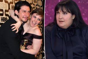 Lena Dunham awkwardly avoids Adam Driver questions after revealing his explosive outbursts in new book