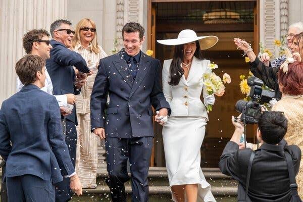 Dua Lipa and Callum Turner Get Married at London’s Old Marylebone Town Hall
