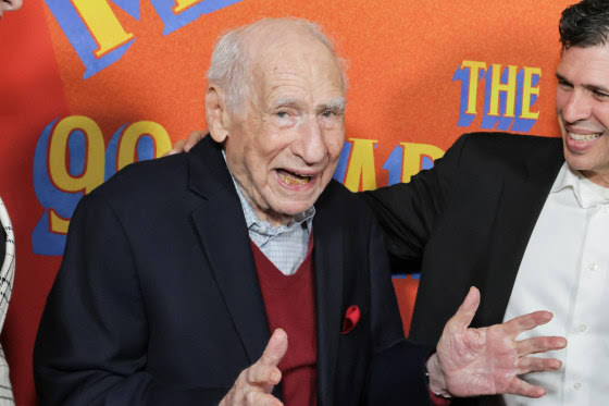 Happy birthday, 2000 Year Old Man. Mel Brooks turns 100.
