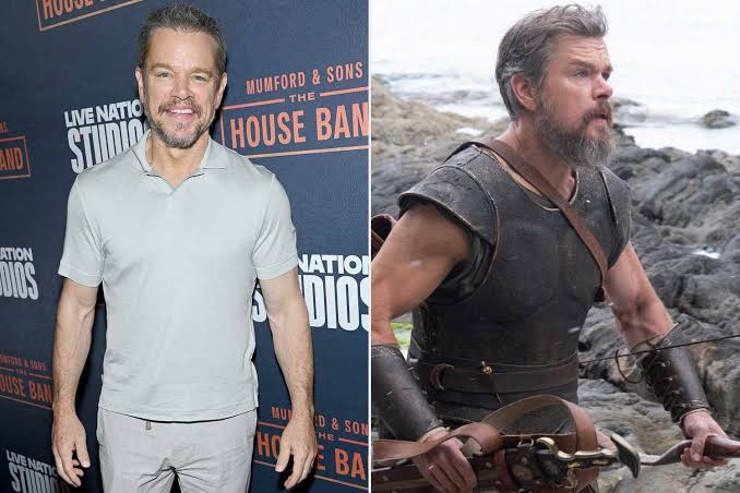 Matt Damon raves about Odyssey stunt double’s biceps: She has ‘the greatest arms I’ve ever seen’