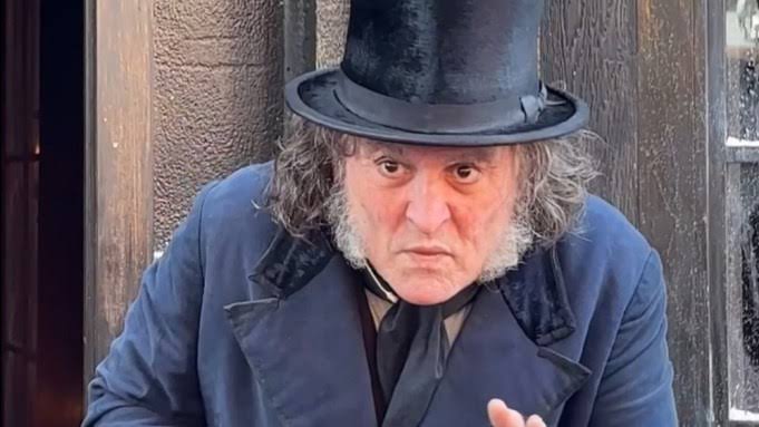Johnny Depp Makes Surprise Comic-Con Appearance For 'Ebenezer' Movie