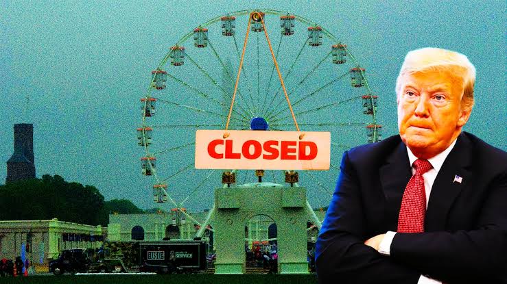 Trump’s Empty Fair Gets Ultimate ‘Seek Shelter’ Humiliation