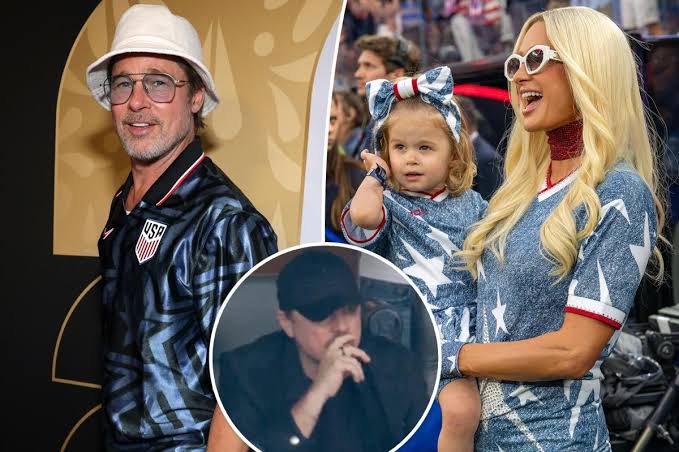 Team USA’s World Cup game against Turkey jam-packed with slew of A-listers: Brad Pitt, Paris Hilton and more