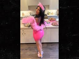 Kylie Jenner Shows Off Skintight Dress, Bikini Cake from Pre-Birthday Celebration