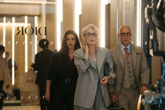 Review: The hellishly hot trend in 'The Devil Wears Prada 2' is pink slips for the media industry