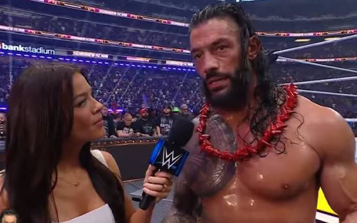 Roman Reigns Sparks Speculation With WWE Exit Shot After Seth Rollins Match