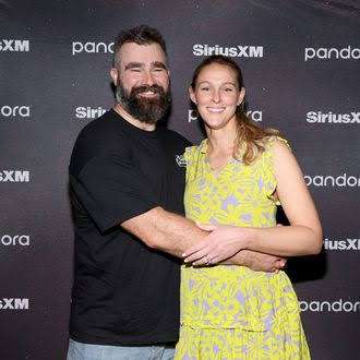 Jason Kelce Drank a Lot of Beers at the Tayvis Wedding