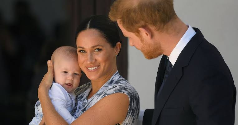 Prince Harry’s son Archie steals show wearing England shirt in sweet Father’s Day photo