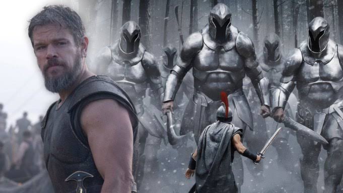 Matt Damon Says His Female Stunt Double In 'The Odyssey' "Had The Greatest Arms I've Ever Seen"