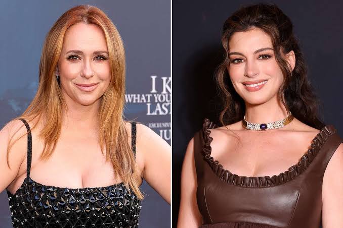 Jennifer Love Hewitt defends Anne Hathaway against body-shamers amid fake pregnancy claims