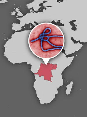 2026 Ebola outbreak: Maps track spread and global impact of virus