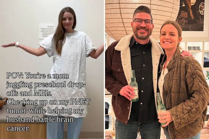 Heartbreak as husband battles terminal brain tumor while wife has second cancer fight