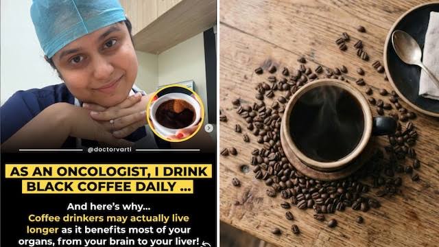 "I Drink Black Coffee Daily," Says Oncologist; 6 Reasons Why You Should Too