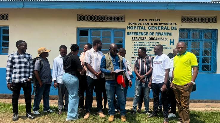 Dozens at an Ebola treatment center in northeast Congo strike over unpaid salaries and bonuses