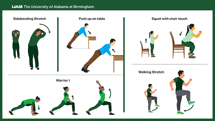 Move more, sit less: How to prioritize heart health with a sedentary job