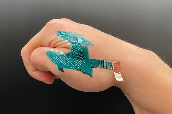 Scientists Created a Wearable You Can Paint Directly Onto Your Skin