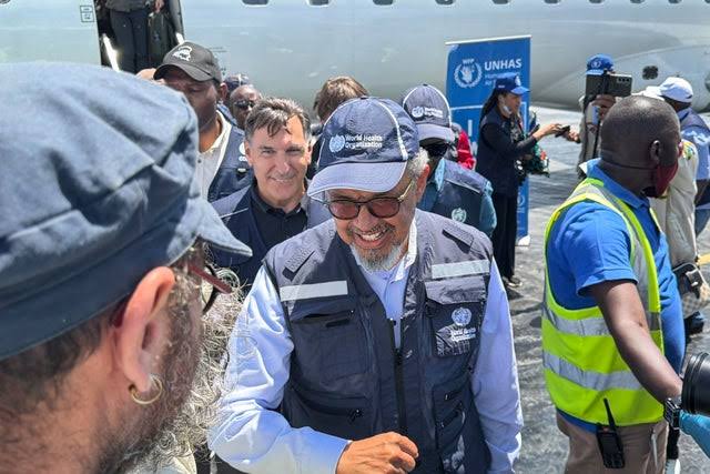 WHO chief visits Ebola outbreak epicenter in eastern Congo as cases outpace response