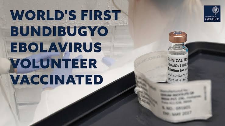 First volunteer vaccinated in the world's first Bundibugyo ebolavirus vaccine trial