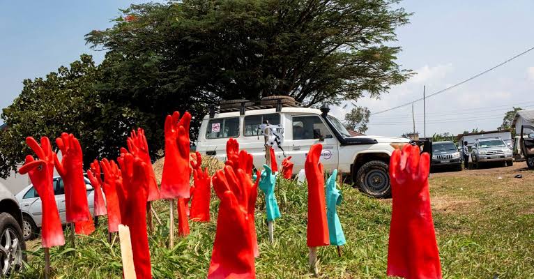 Congo Ebola response workers protest over pay