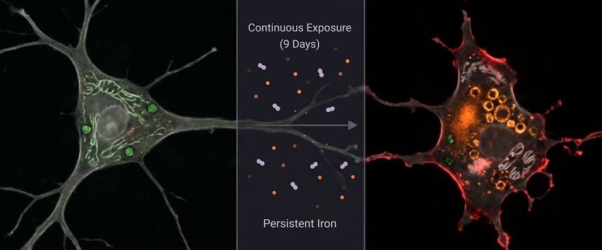 Iron accumulation in the brain may contribute to neurodegeneration