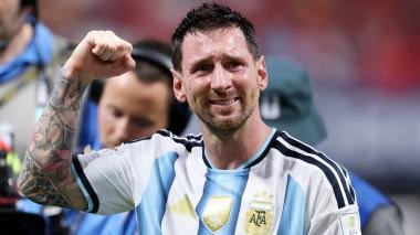 Lionel Messi was forced to miss England clash after FIFA suspension ruled superstar out