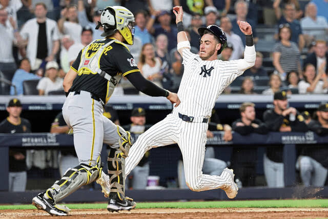 Yankees win pitching duel, shut out Pirates in Game 2 to split doubleheader, win series