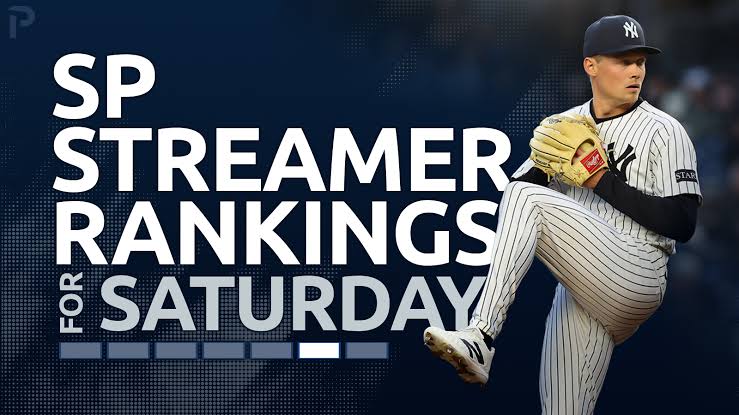 Starting Pitcher Streamer Ranks Fantasy Baseball: 5/16 & 5/17 & 5/18