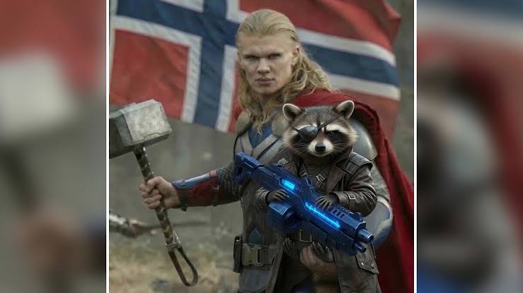 After Erling Haaland Went Viral Arriving In Norway With A Racoon In His Arms, These Memes Stole The Show