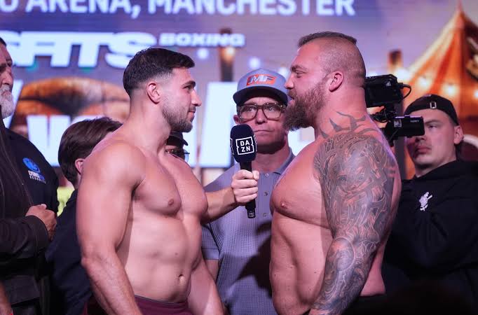 Tommy Fury vs. Eddie Hall Results: Misfits Boxing