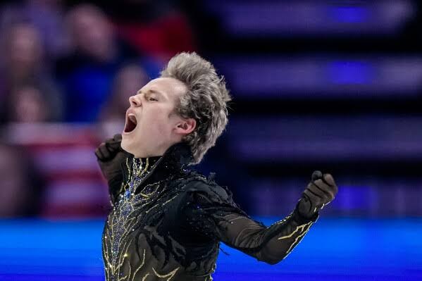 Ilia Malinin bounces back from Olympic nightmare with 3rd straight world figure skating title