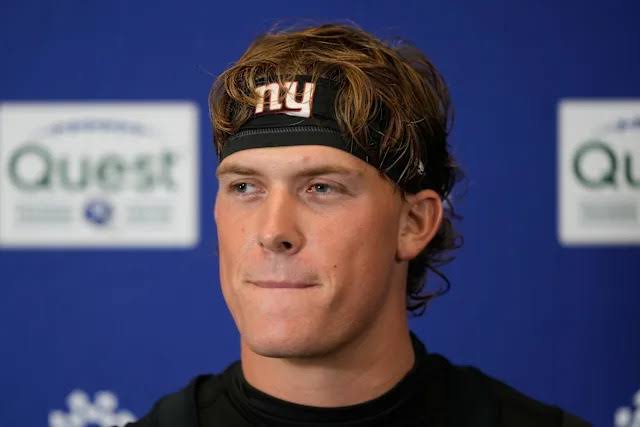 President Trump responds to uproar over Giants QB Jaxson Dart's appearance at rally
