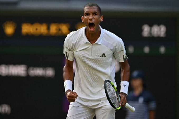 Felix Auger-Aliassime sets record no tennis player can ever match during Wimbledon quarter-final vs Novak Djokovic