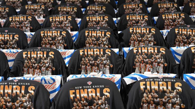 Check Out Knicks Shirts Given to All Fans at MSG for NBA Finals Game 3 vs. Spurs in Photos