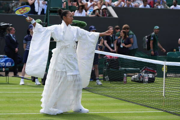 Naomi Osaka wows Wimbledon crowd with kimono inspired by Lucy Liu’s character in ‘Kill Bill'