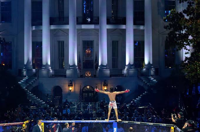Live updates: Trump hosts UFC fights on White House lawn