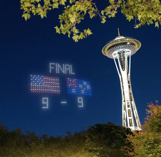 Drone scoreboard will keep World Cup fans in Seattle informed