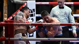 Usyk avoids upset to Verhoeven with last-second stoppage