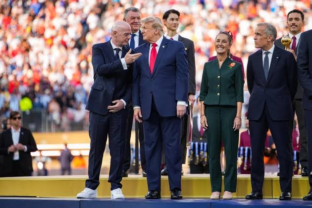 Trump looks past Canada and Mexico for Gianni Infantino