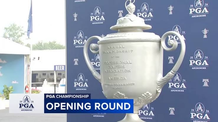 Aronimink proving to be a major test at PGA Championship; Four players share early lead at 67