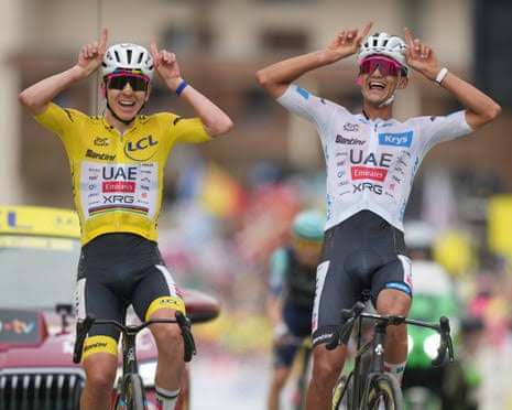 Pogacar set for Tour de France glory in shortened finale as Carapaz wins stage 20