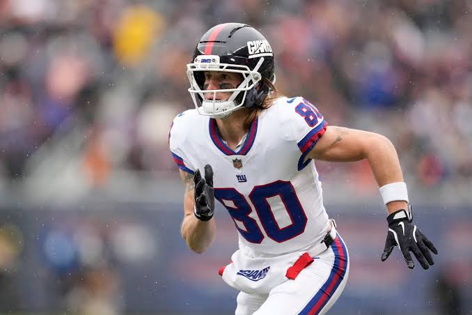 WR Gunner Olszewski carted off at Giants OTAs