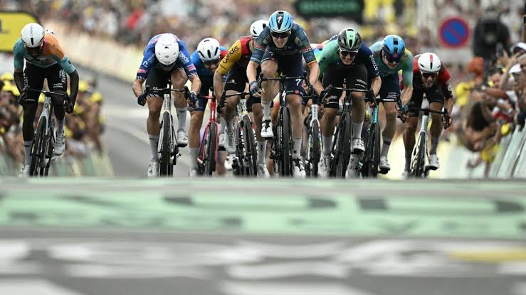 Tim Merlier wins crash-marred Stage 12 of the Tour de France, Tadej Pogacar retains overall lead