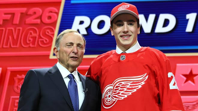 Red Wings get back into 1st round of NHL Draft, trade Sebastian Cossa