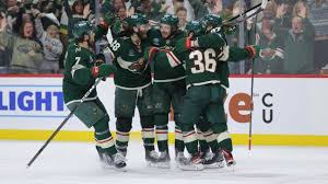 Wild beat Stars 5-2 for 1st playoff series win in 11 years