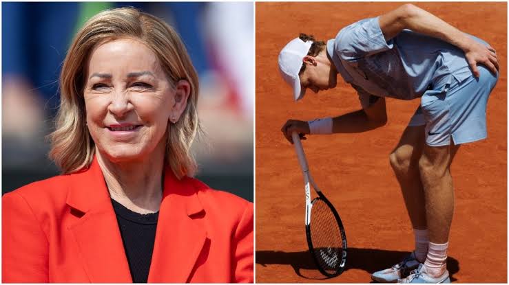 Chris Evert says Jannik Sinner 'shouldn't have been allowed' to leave court during French Open controversy